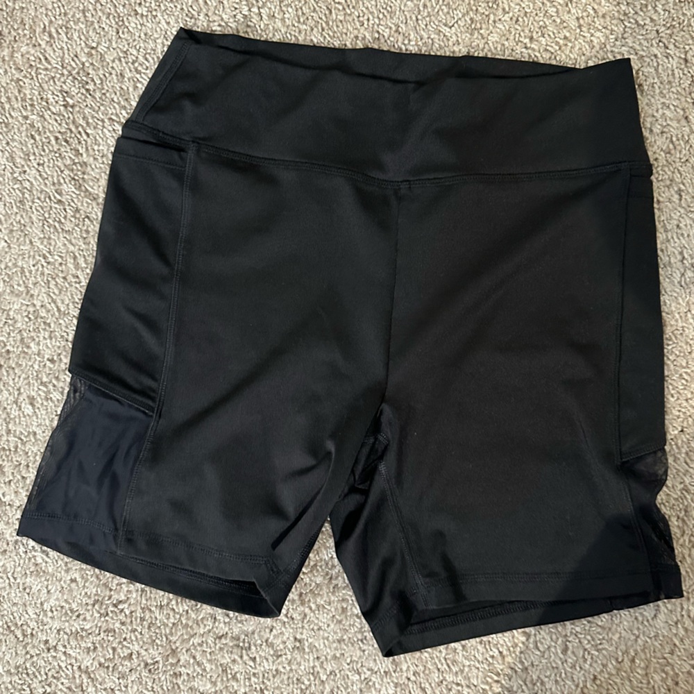 Athleisure biker shorts